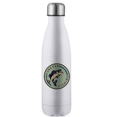 Forever Fishing' Stainless Steel Water Bottle